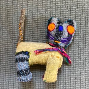 Handmade Folk Art Kitty from Mexico